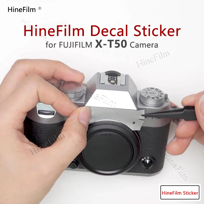 

Hinefilm Skin for Fuji XT50 Camera Skin Protective Film for Fujifilm X-T50 Sticker x t50 Protector xt-50 Anti-scratch Cover Film