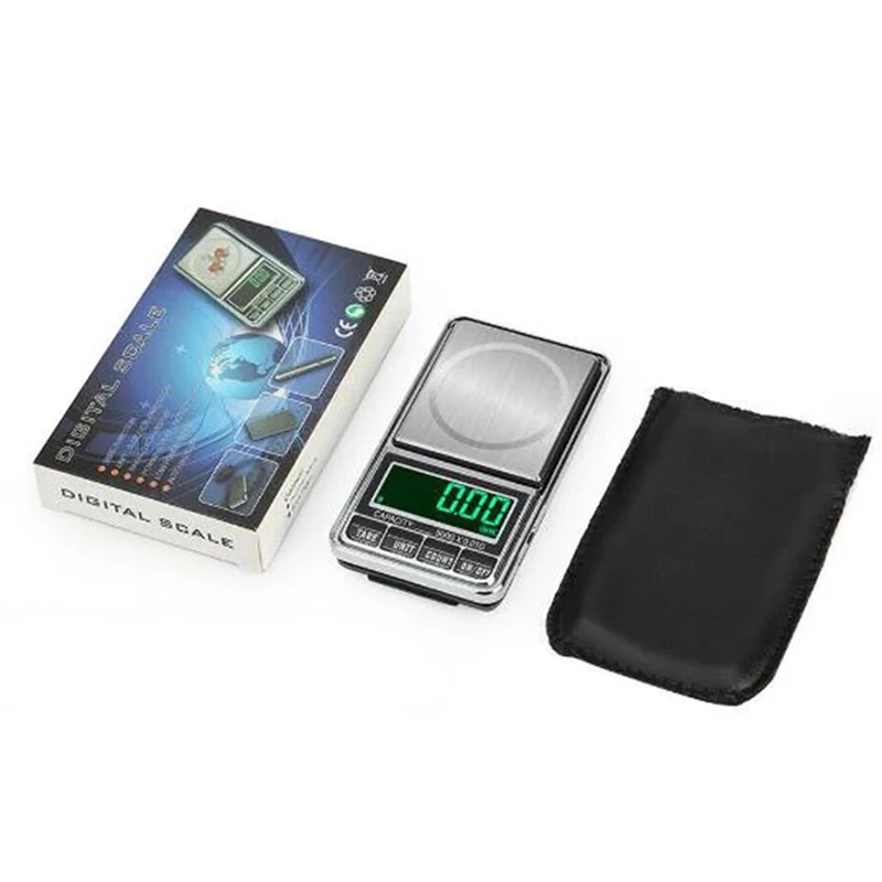 Mini Pocket Gram Digital Jewelry Scales 500g/300g/200g 0.01g Electronic Weighting Accurate Weight Balance Gold Scale