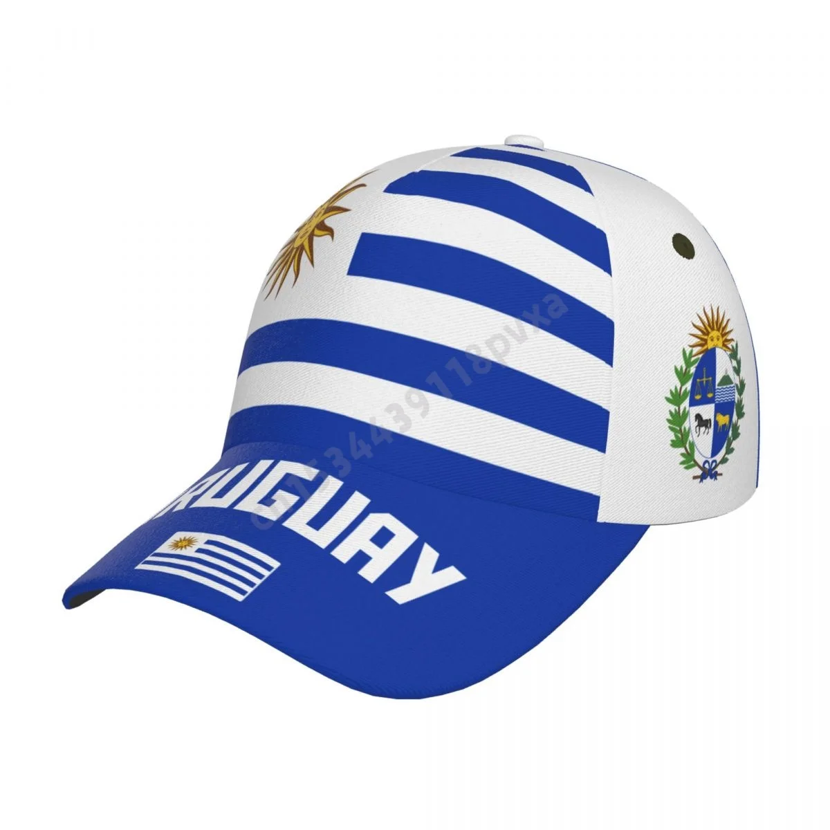 

Unisex Uruguay Flag Uruguayans Cool Adult Baseball Cap Patriotic Hat for Baseball Soccer Fans Men Women