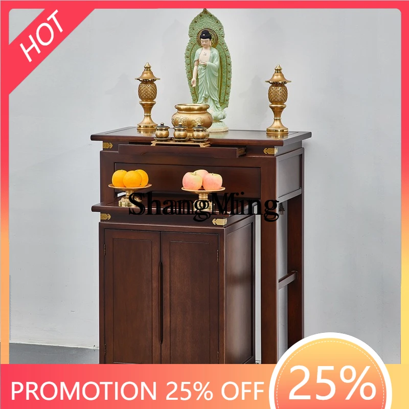

CL Chinese style with cabinet desk, household simple and small Buddhist table, living room table, divine table