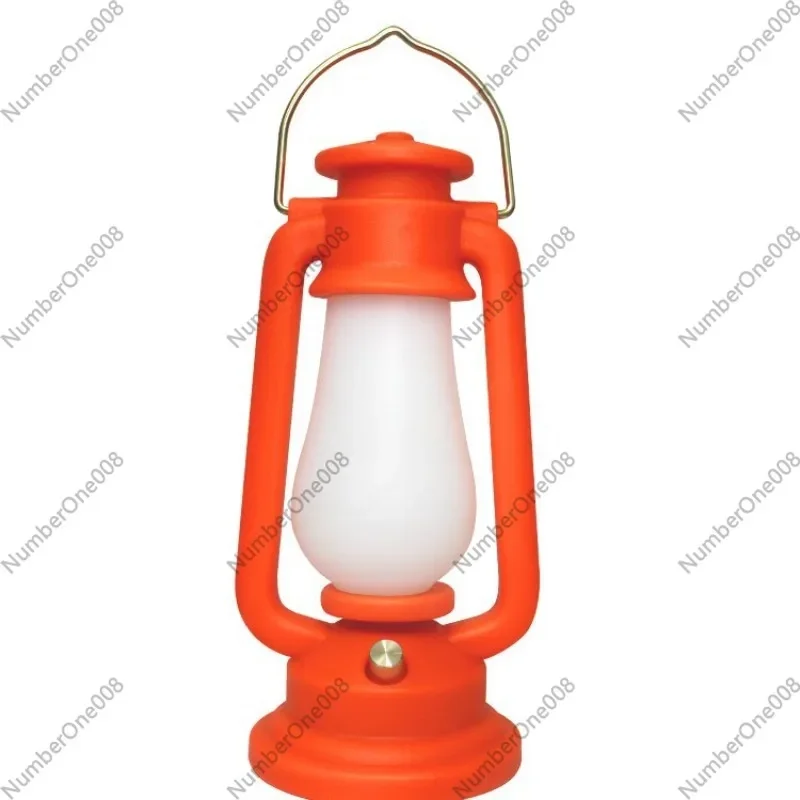 Retro Camping Lantern Outdoor Led Rechargeable Portable Atmosphere Light Camping Tent Portable Lighting