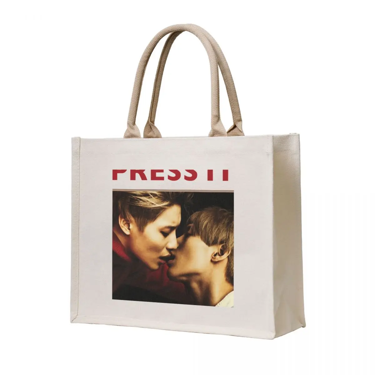

TAEMIN - PRESS IT Tote Bag Women's bag tote bag woman personalized tote shopping bags foldable