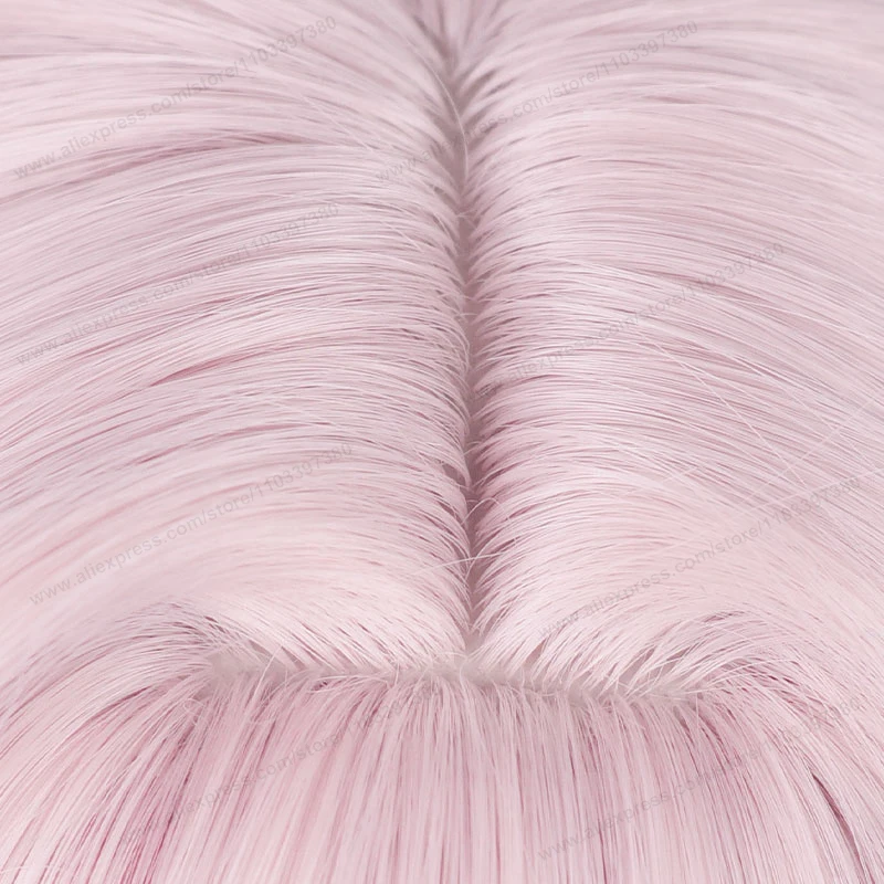 March 7th Cosplay Wig 50cm Pink Gradient Hair Honkai Star Rail Cosplay Anime Heat Resistant Synthetic Wigs