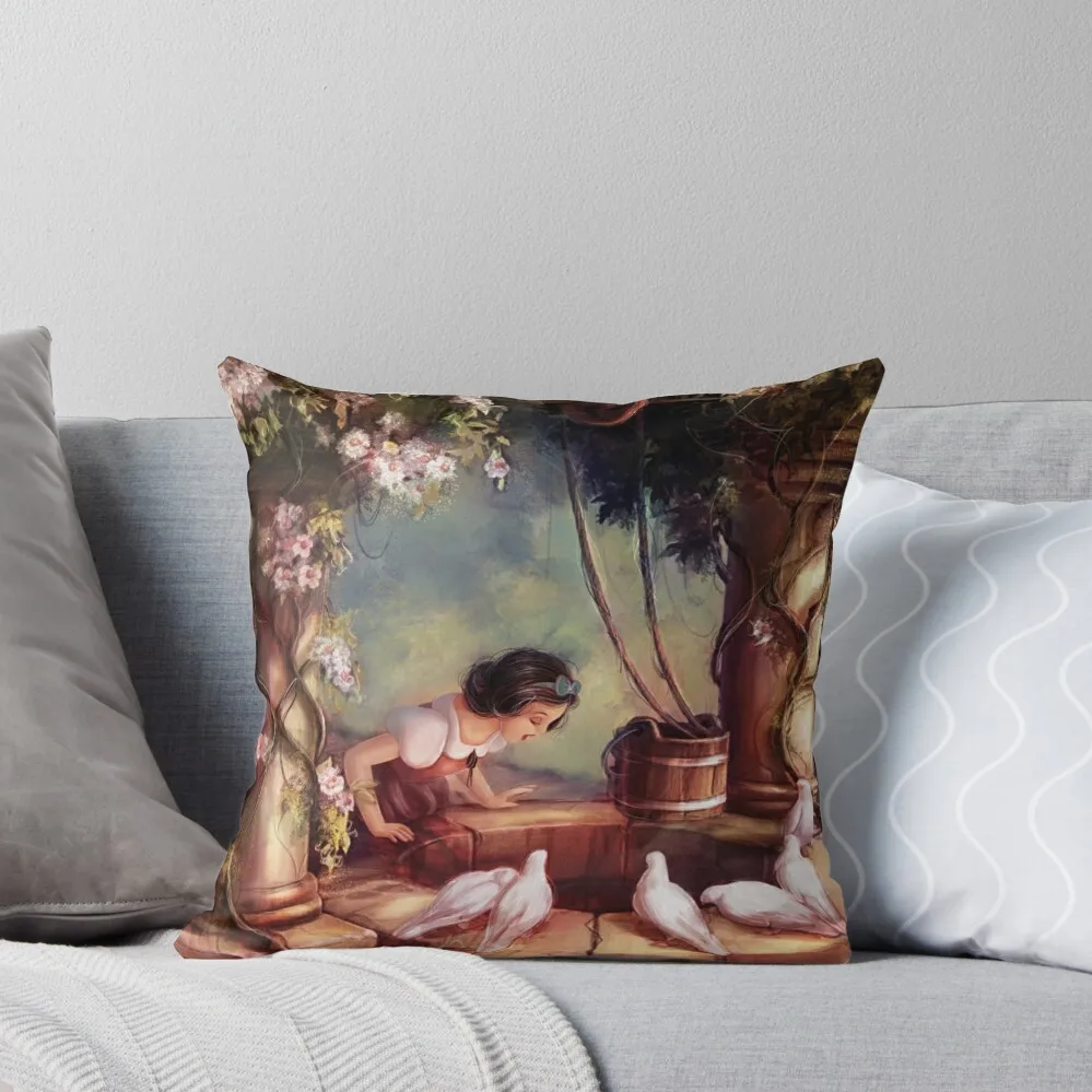 

Make a Wish Throw Pillow Custom Cushion Photo Sofa Cushion Cover Ornamental Pillow Sofa Pillow Cover