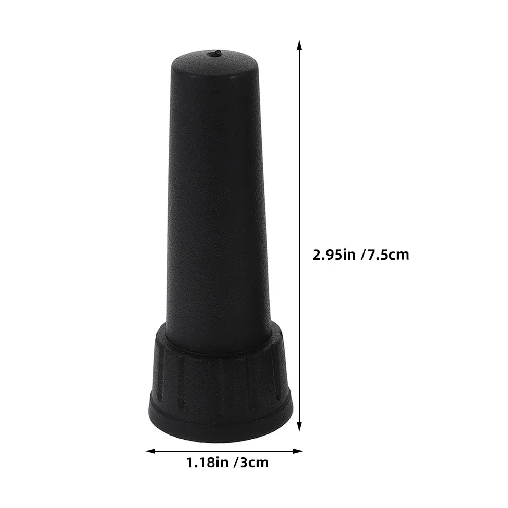 Long Handle Umbrella Top Cap Replacement Waterproof Rubber Material Easy Installation Umbrella Tip Protector Outdoor Rain