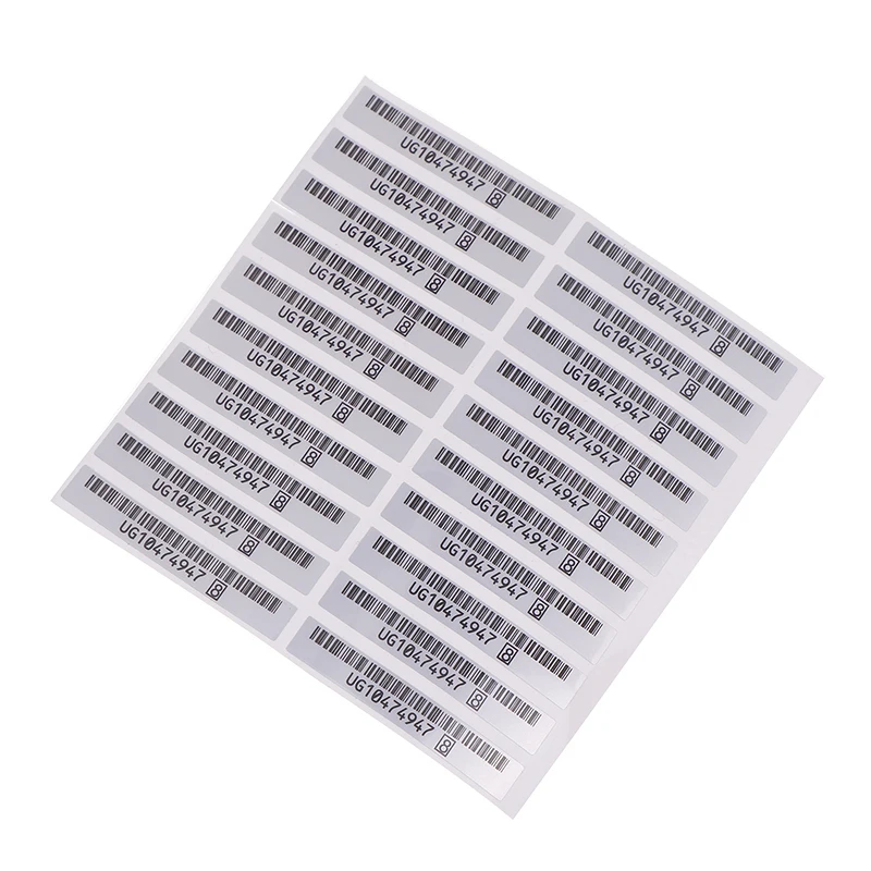 4PCS For NDSL Barcode Serial Number Back Patch Barcode Label For 3DS 3DSXL NEW 3DS XL LL NDSiXL Universal