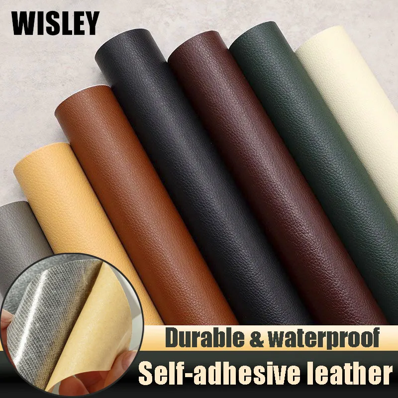 Self-Adhesive Faux Leather Ideal for Sofa Table Chair Car Interior Handbag Jacket Furniture Renovation Leather Repair Patches