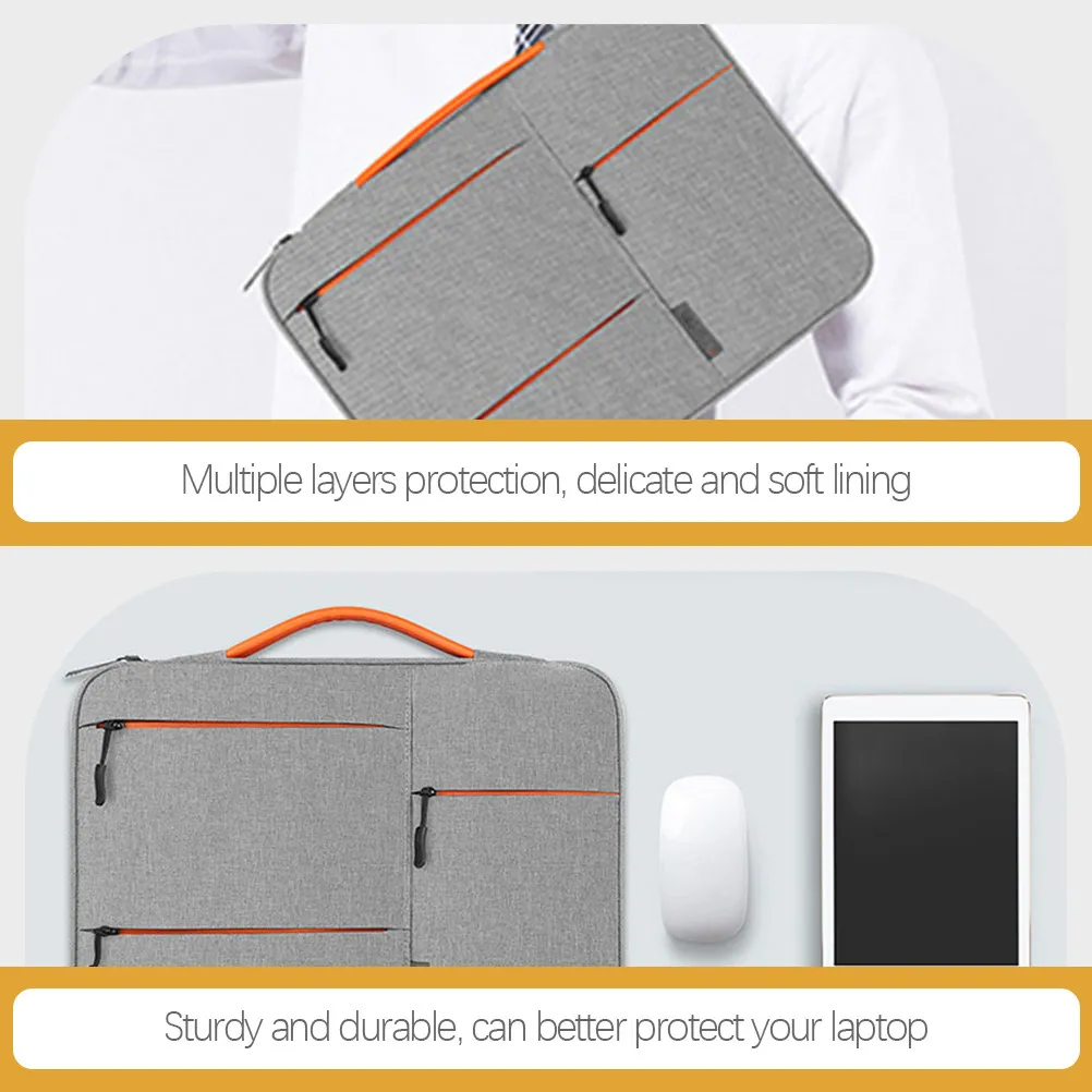

13 Inch Laptop Sleeve Bag Premium Protective Case Compact Design with Soft Interior for Daily Use Fits Air