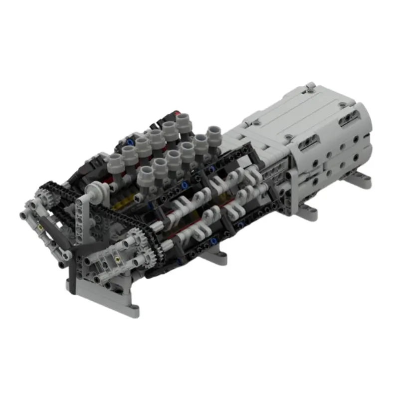 

In-stock new product: MOC 851-piece creative mechanical parts DIY small particle building blocks educational toy model gift set