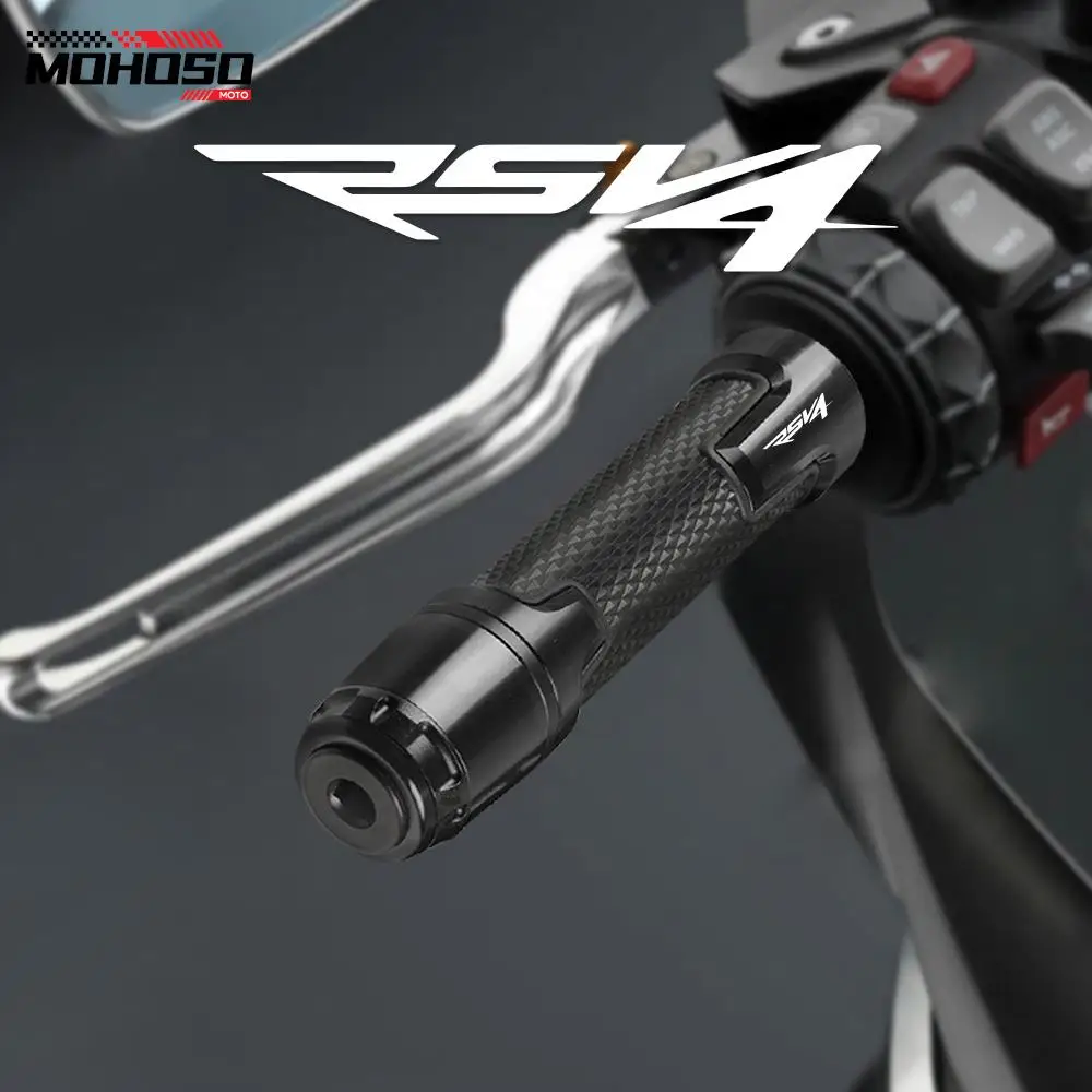 

For Aprilia RSV4 RSV 4 FACTORY 2009 2010 2011 2012 2013 2014 2015 2016 7/8" 22MM Handlebar Hand Grips End Handle Grip Ends Plugs