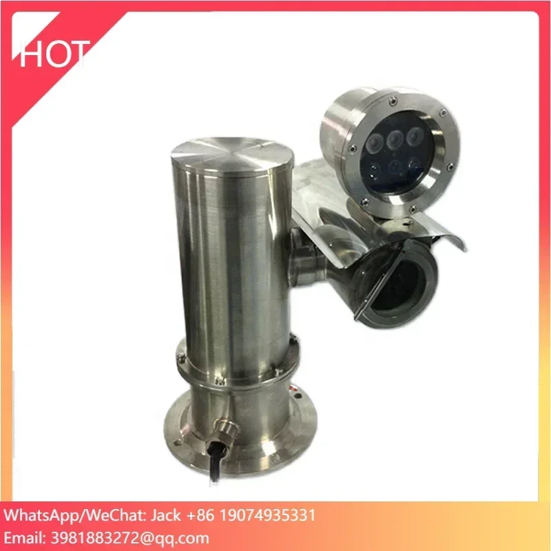 304 316 Industrial Marine Salty Explosion Proof IP68 Bullet CCTV Camera Stainless Steel CMOS Sensor PTZ Features