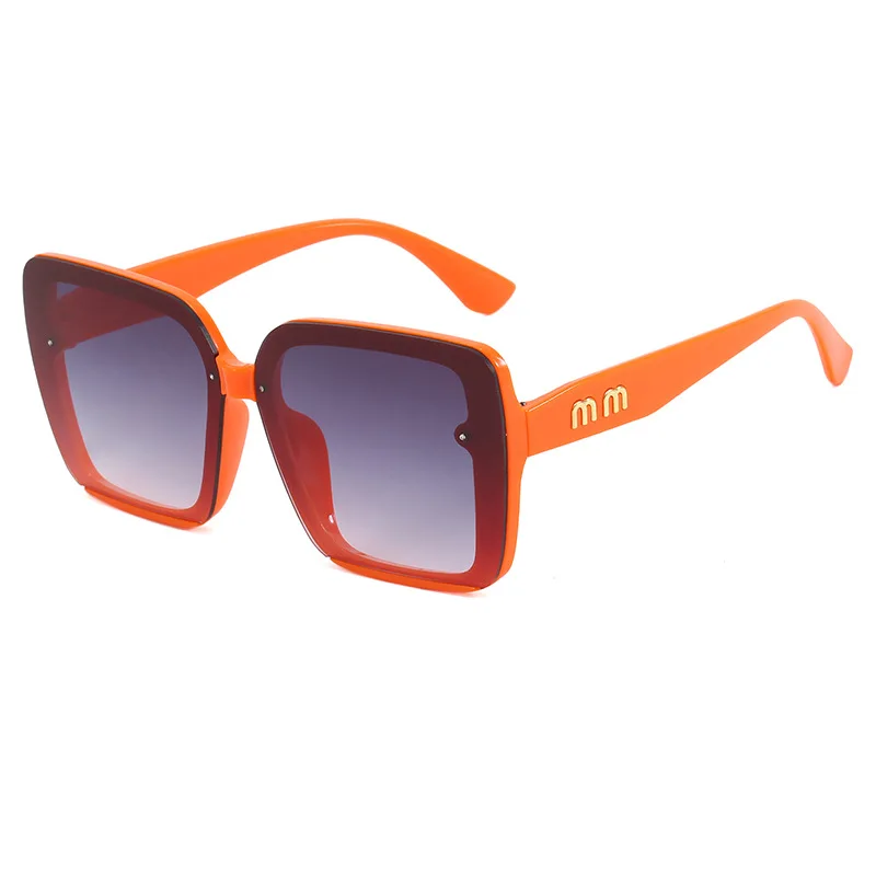 Big Frame Vintage Sunglasses Women Men Brand Square Sun Glasses Retro Eye Glasses Goggle for Male Female Round Sunglasses 