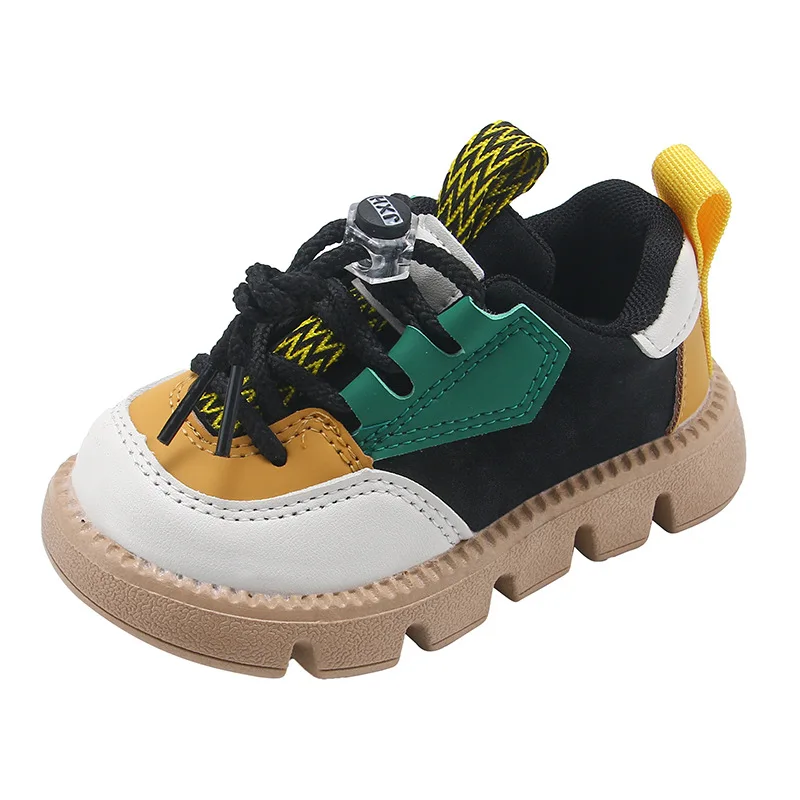 Baby Shoes 2023 New Fashion Casual Girls Boys Sneakers Lace Up Comfortable Breathable Tenis Shoes For Infant Walking Kids Shoes