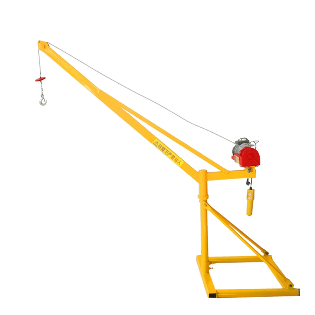 Indoor and outdoor household 220v small crane crane, mini electric hoist, small grain crane, decoration crane