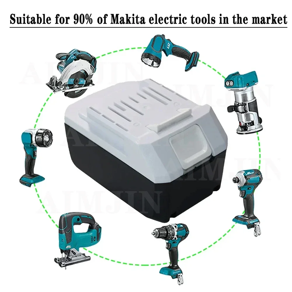 for Makita 18v Battery 10000mAh replaceable lithium-ion battery LXT BL1813G BL1811, rechargeable power tool battery