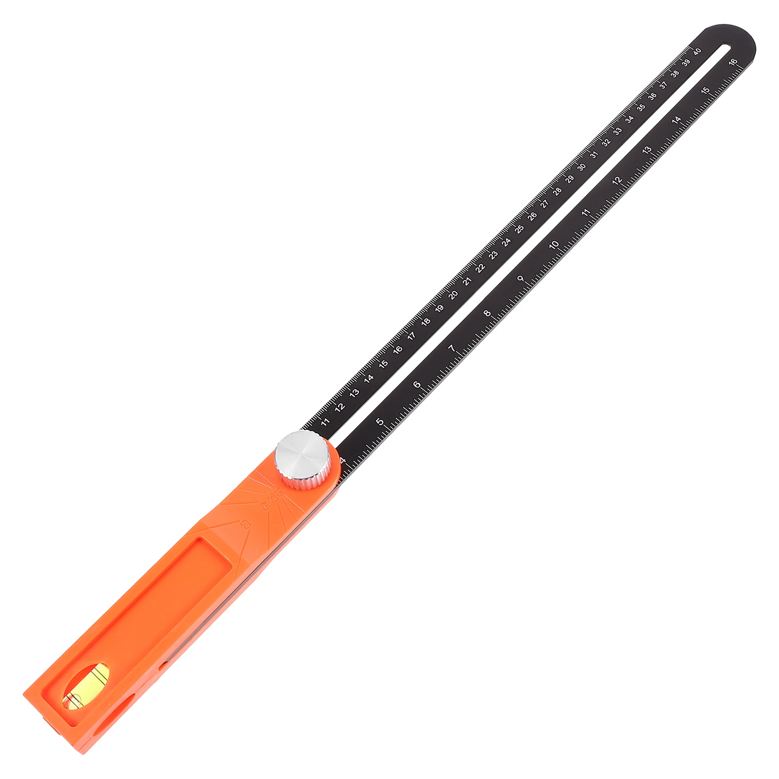 

1pc High Precision Woodworking Square Ruler Handle Durable Measuring Tool For Carpentry Decoration Machinery