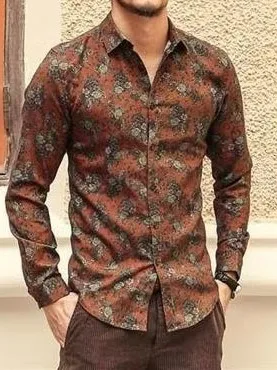 

Hawaii 3D Printed Long Sve Casual irt Floral Print Polyester Fiber Youth ular Sle Spring Autumn Wear for Teens