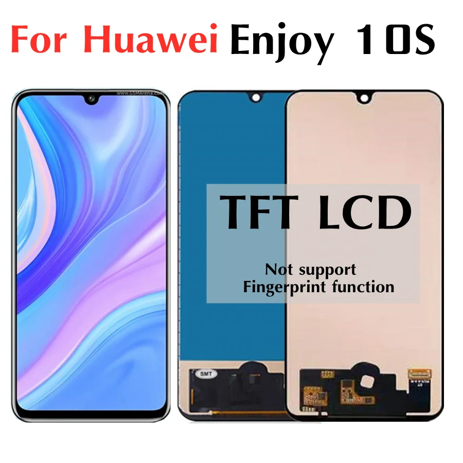 

6.3 TFT LCD For Huawei Enjoy 10S LCD Display Touch Screen Digitizer Assembly Replacement For Huawei AQM-AL00 AQM-TL00 LCD