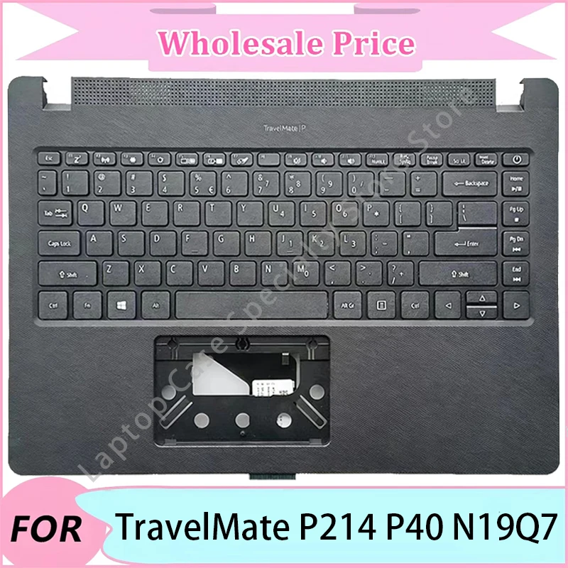 

НОВИНКА для Acer TravelMate P214 P40 N19Q7, верхняя часть упора для рук/сменные клавиатуры/клавиатура США