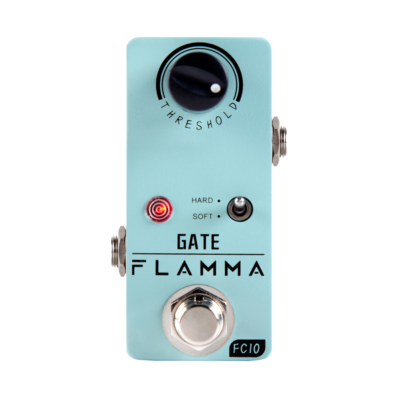 FLAMMA FC10 Noise Gate Noise Reduction Effects Guitar Pedal 2 Work Modes HARD SOFT True Bypass Full Metal Shell