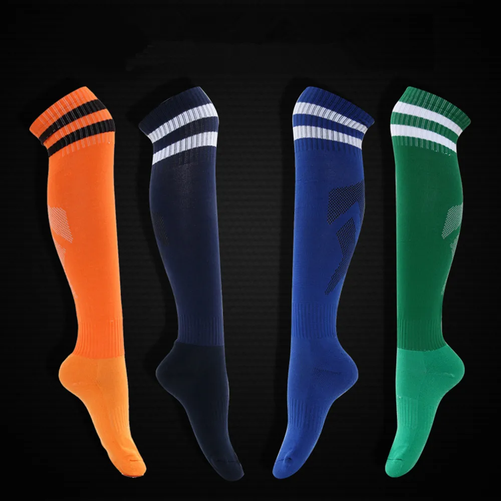 

Quality Kids Football Soccer Boys Sock High Men Sports Long Towel Socks Basketball Medias De Futbol Cycling Thicken Sox Non-slip