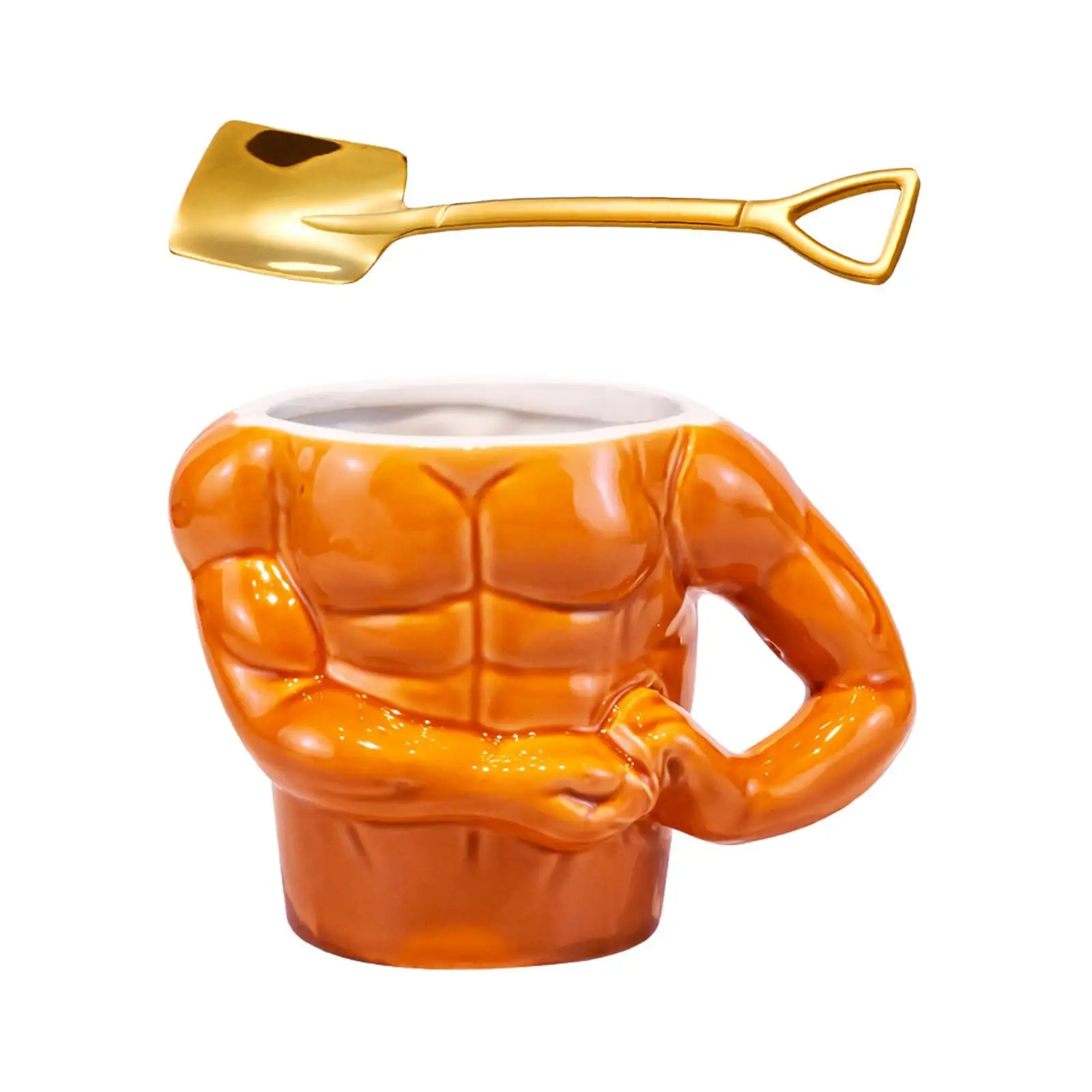 Ceramic Coffee Mug Muscle Bust Muscle Bust for Father’s Day Kitchen Only Mug