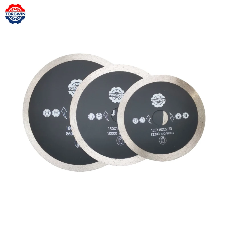 TORGWIN 1PCS Ultra-thin Diamond Saw Blade 115/125/150/180/200/250mm*22.23mm Thin Cutting Disc Forglass Ceramic Tile Marble