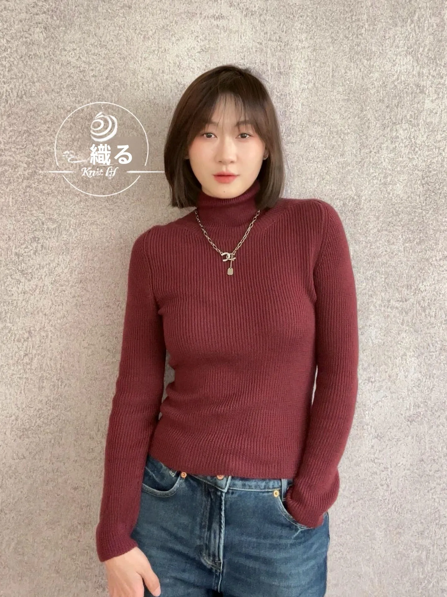 silver-flute-handmade-diy-slim-fit-base-shirt-material-kit-sk280-simple-style-with-video-by-weaving-life