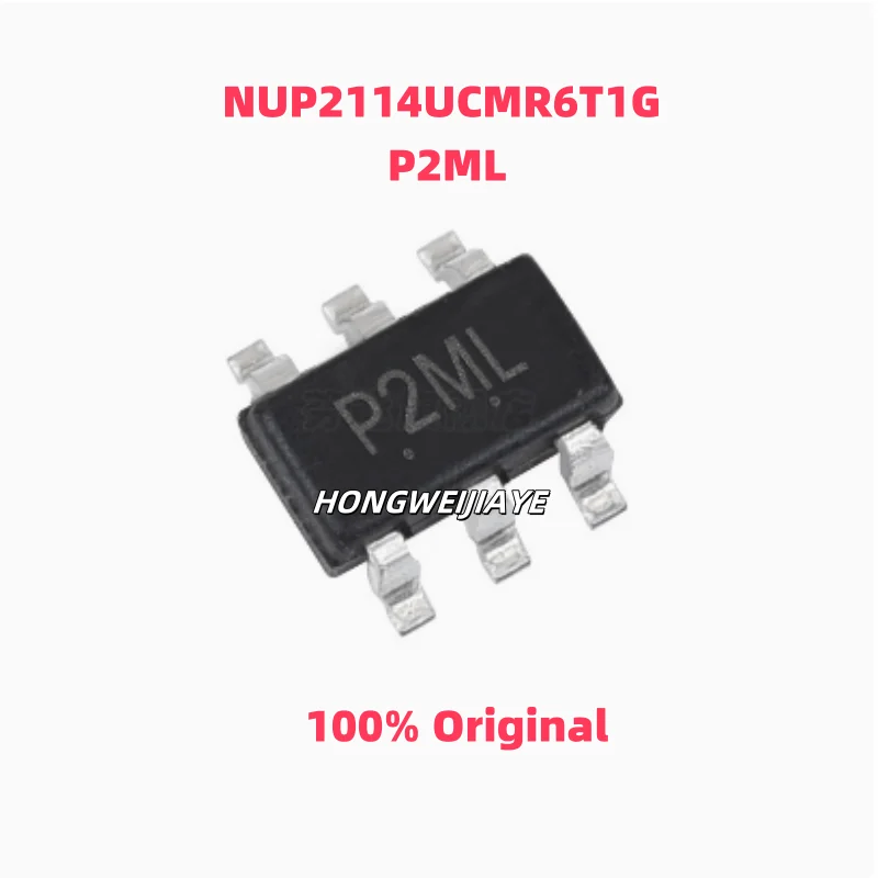 10PCS 100% New  NUP2201MR6T1G 62 NCP1622AEASNT1G A5ARRW NUP2114UCMR6T1G P2ML SOT23-6 Brand New Original Chips ic