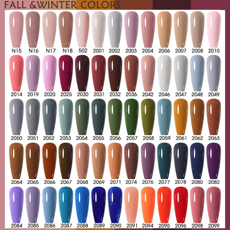 Arte Clavo 99Colors 15ML Lakier Hybrydowy do Paznokci Fioletowy Brokat Cekiny Manicure Baza Matowy Top Coat Soak Off LEDUV Lakier Żelowy do Paznokci