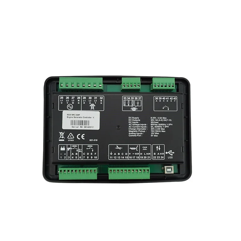 Deepsea DSE6120 MKIII Auto Stop Generator Controller Panel Control Module Diesel Genset Spare Parts DSE6120 DSE6110