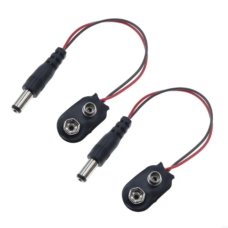 L9NA Battery Connection Cable 15Cm for 9V Project Wiring and Repair Tasks