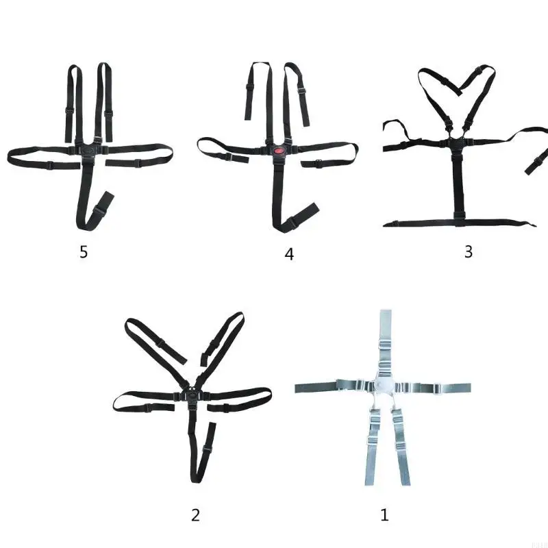 Đa Năng Cho Bé Dây Đai An Toàn Cho Xe Đẩy Ghế Cao Pram Trẻ P31B