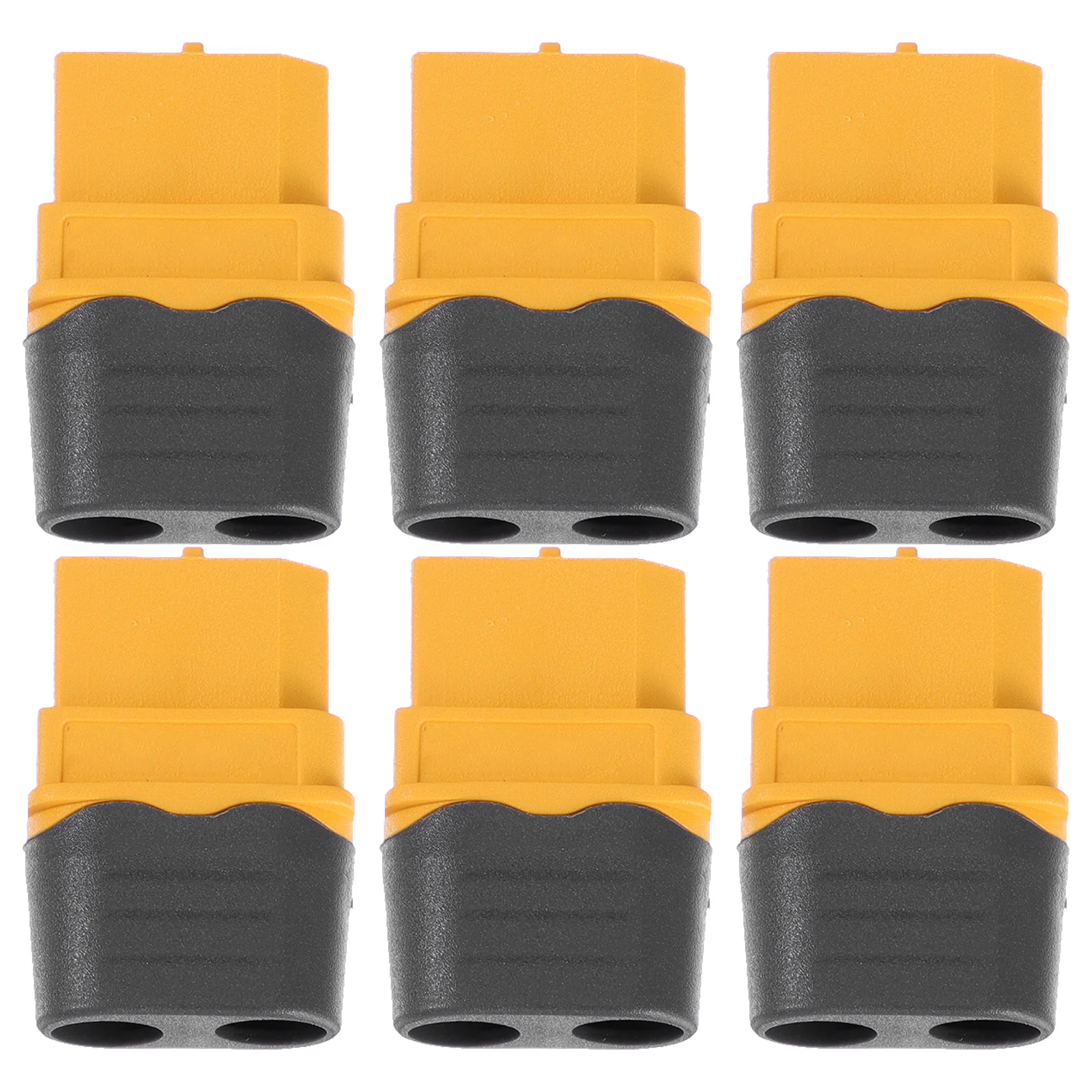 

6pcs Xt60H-F Female Connectors High-Quality Plugs For Rc Lipo Drone Car Vehicle Use Electrical Terminals