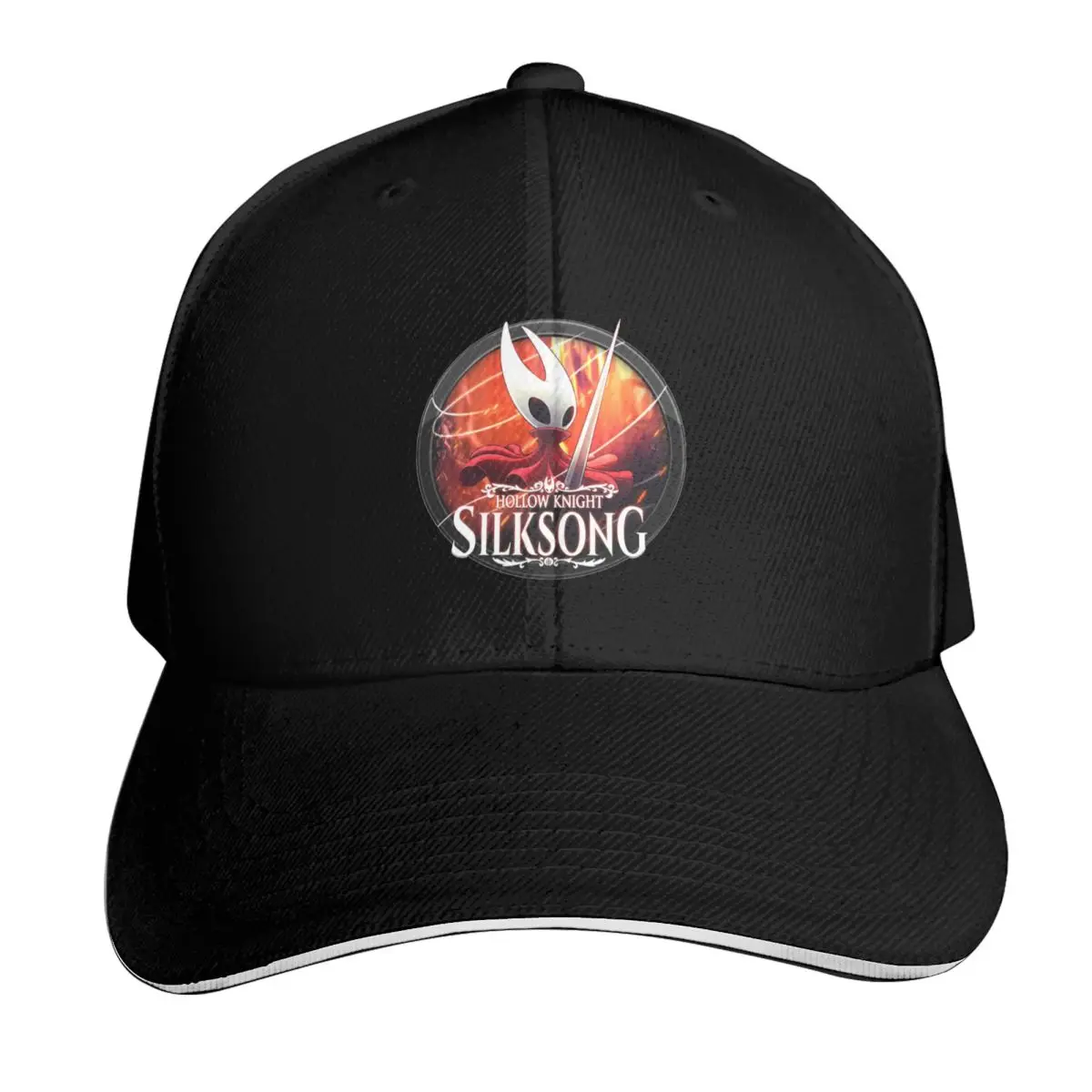 Hallownest Coffee Emblem Hollow Knight Silksong Cap Fashion Casual Baseball Caps Adjustable Hat Hip Hop Unisex Baseball Hats
