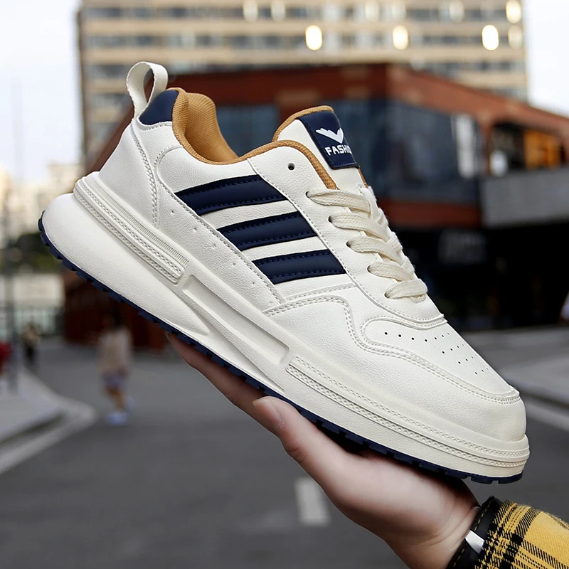 

2025New Summer Breathable Comfortable High-Quality Fashion Trendy Sneakers White Shoes36-45Lightweight Couple Style