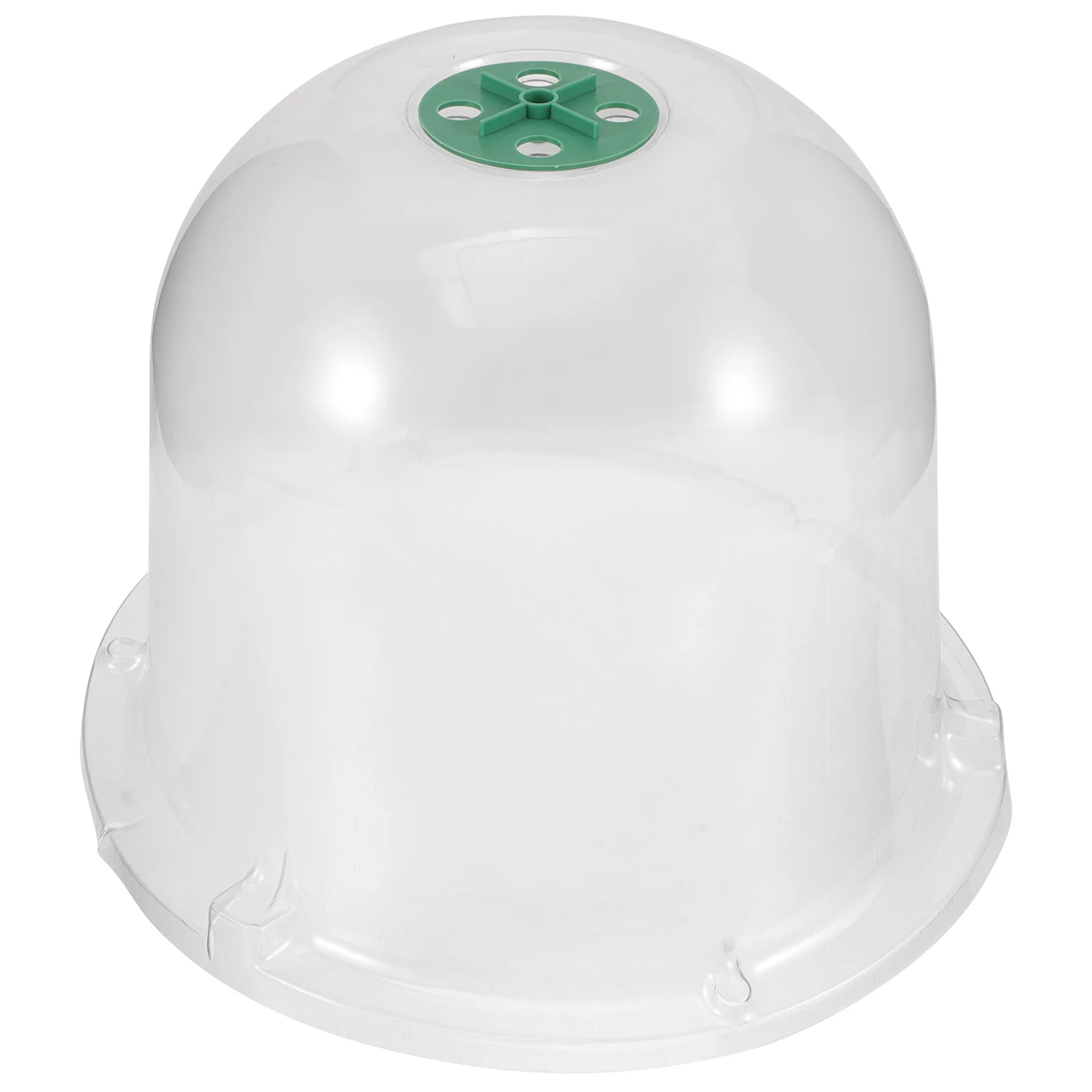 

Garden Dome Plastic Plant Cloche Dome Adjustable Air Vent Transparent Cover Frost Protection Plant Protector Vegetable Garden