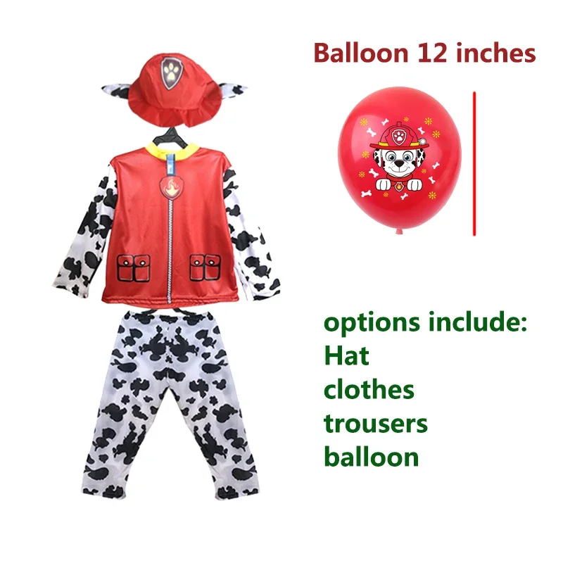 PAW Patrol cosplay cartoon kostuum kinderen creatieve stage performance kostuum chase Skye aankleden jongen meisje verjaardagscadeau