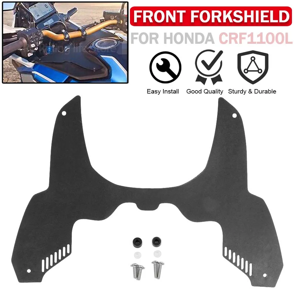 

Motorcycle Fuel Tank Front Forkshield For Honda CRF1100L CRF 1100L Africa Twin ADV Sport 2020-2023 Wind Updraft Deflector Guard