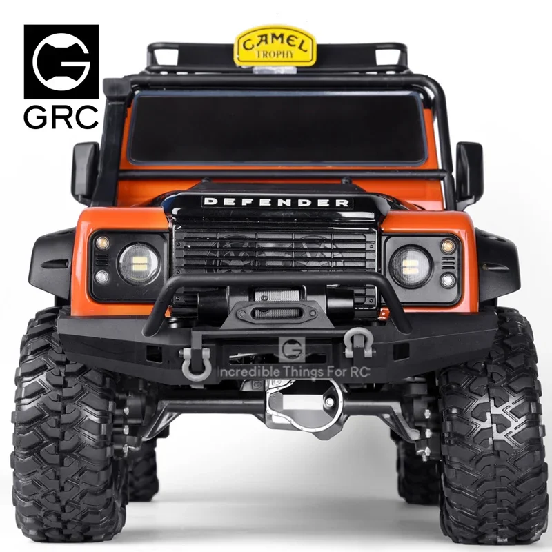 GRC G2 Ackermann alloggiamento assale in metallo e Set alloggiamento trasmissione portale # Casting per TRX4 Defender G500 Bronco Blazer # GAX0121BFB