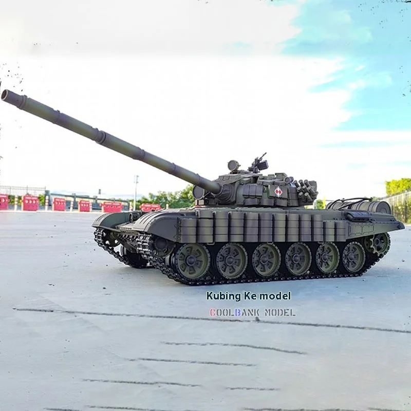 

2.4g Full Scale Remote Control Simulation Of Russian T72 Large Off Road Combat Explosion Anti Armor Military Model