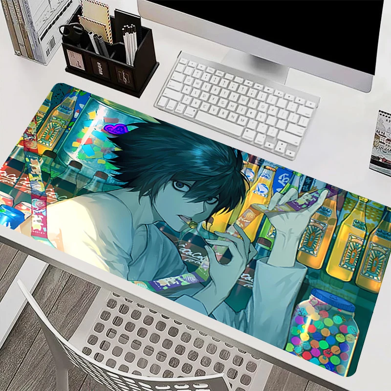 Cool Gamer Mousepad D-death Note Oversized Anime Desk Mat Gaming Keyboard Pad Office Laptop Mouse Pad HD Print Computer MousePad