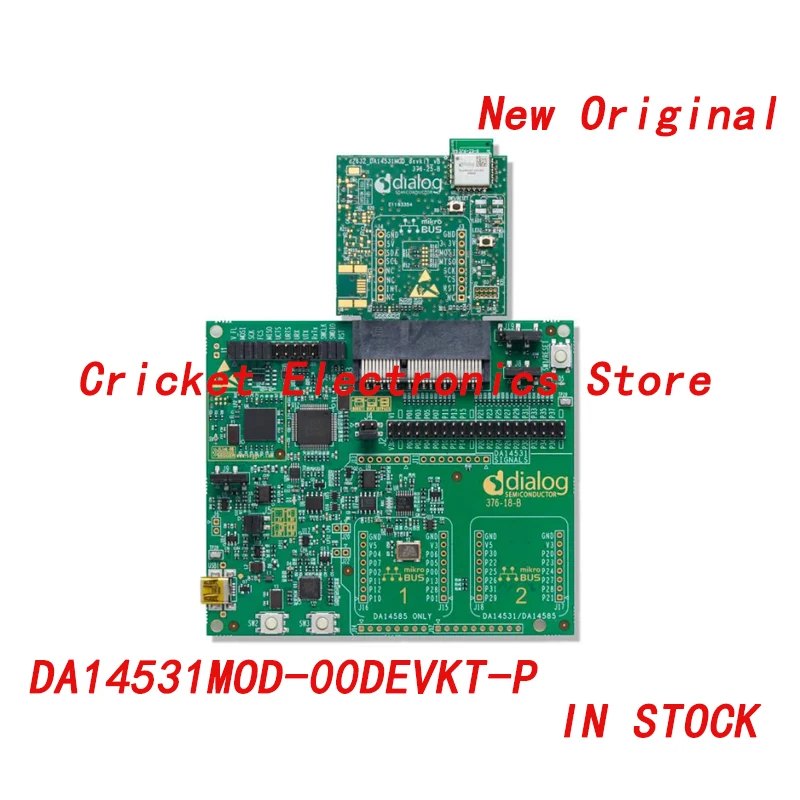 

DA14531MOD-00DEVKT-P Bluetooth Low Energy Development Kit Pro for DA14531 family module: Includes motherboard, daughterboard and