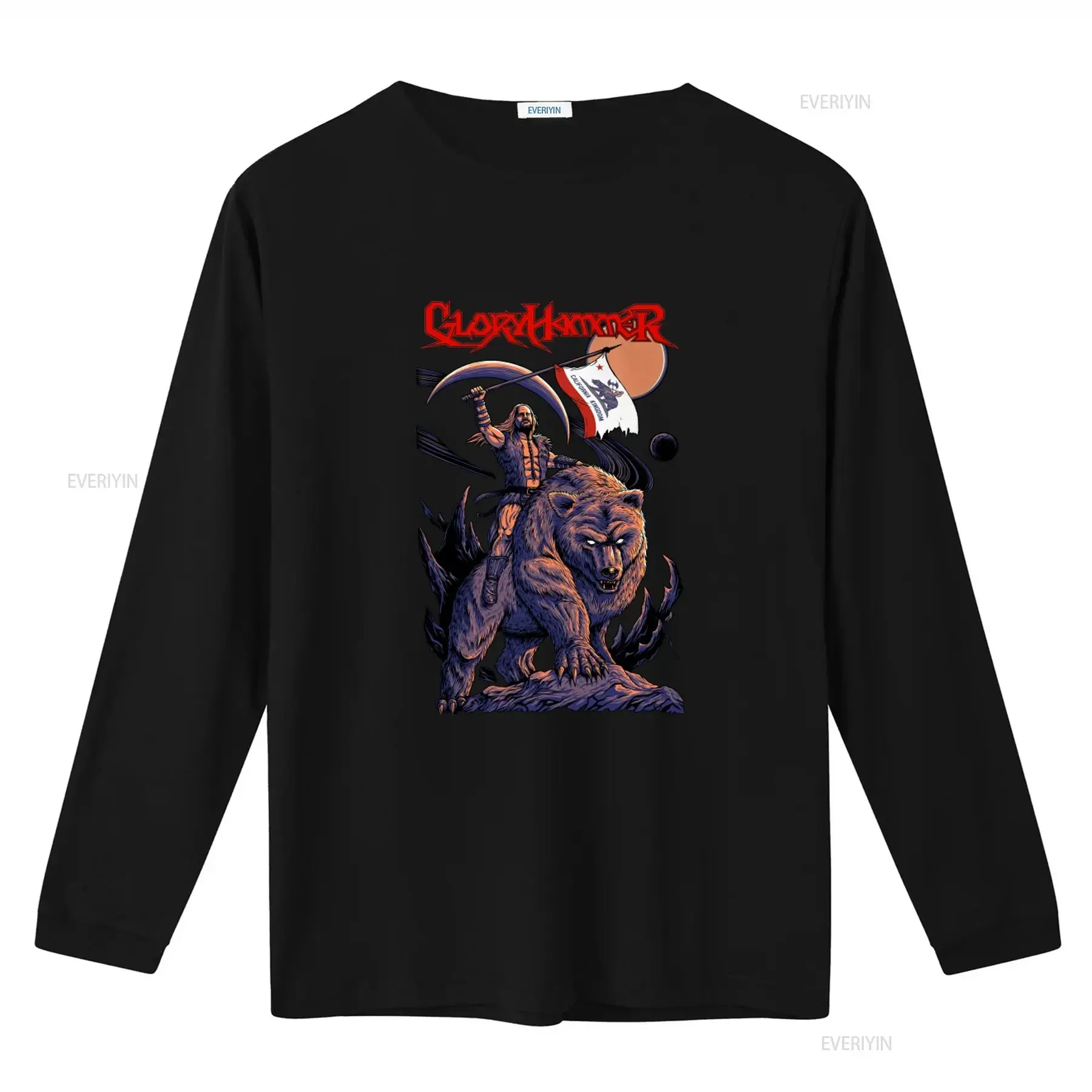 Gloryhammer The Power Of Hoots T Shirt Fantasy Bear Rider Design USA Seller vintage Washed Soft fashion Top For Everyday Wear