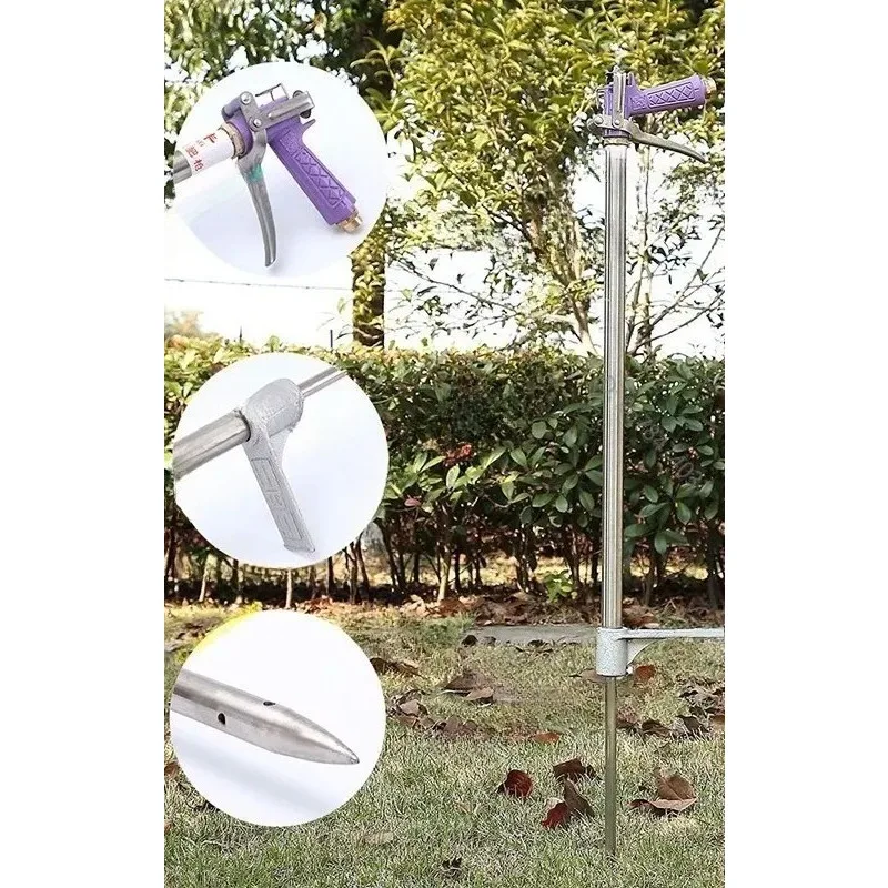 Upgraded Version of The Third Generation Agricultural Stainless Steel Liquid Water-Soluble Fertilizer Gun A + A Pointed Tip