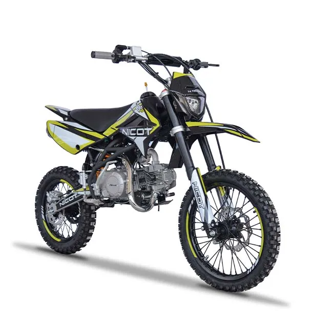 Nicot PT3 Pit Bike 125cc Dirt Bike Sportbikes Gasoline 4 stroke Motorbike Off-road Motorcycles Enduro For Adultscustom