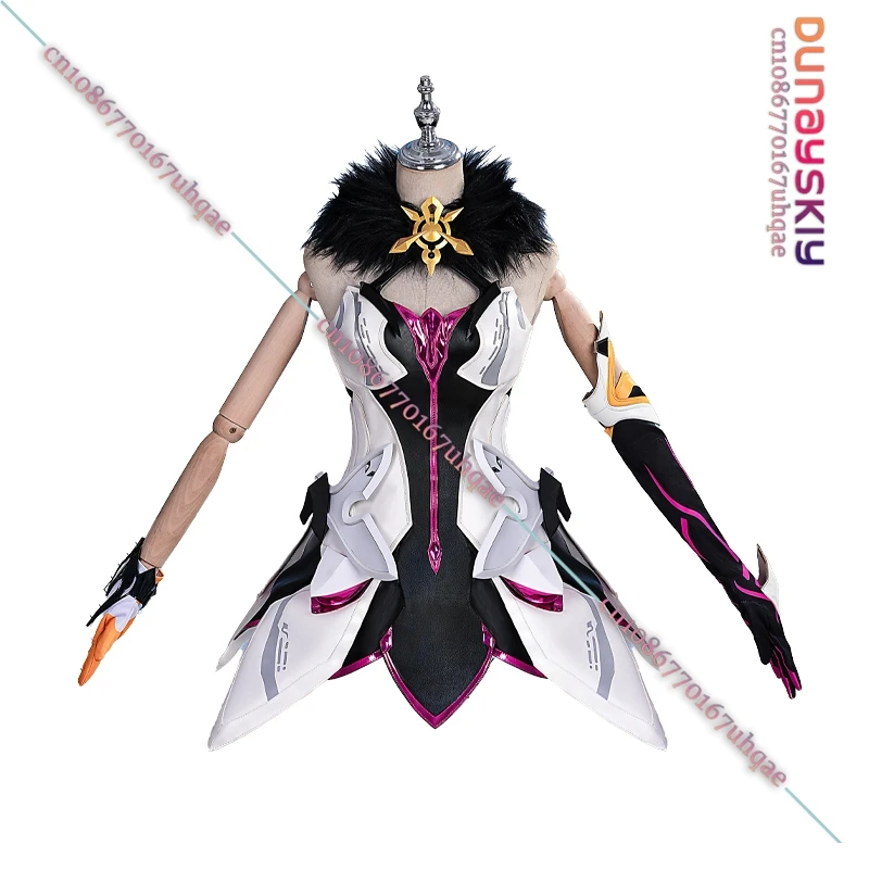 Honkai Impact 3rd Cosplays Kiana Kaslana Costum Kiana Sexy Slim Fit Battle Skirt Wig Shoe Set Halloween Disguise for Adult Women