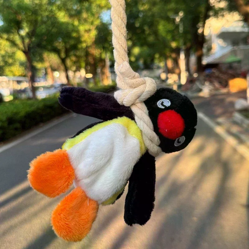 Schöner Pinguin-Plüsch-Schlüsselanhänger, niedlicher Pinguin-Puppen-Anhänger, kreativer Tier-Puppen-Schlüsselanhänger, exquisite Rucksack-Dekoration, Geschenke