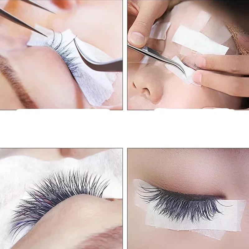 1 ม้วนผ้าไม่ทอเทปกาวสําหรับขนตาปลอม Patch Eyelash EXTENSION กระดาษเทป Lint Breathable