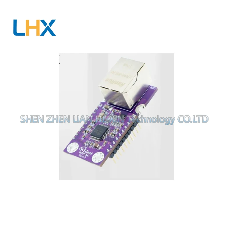 W6100 Ethernet module WIZ610MJ SPI/8-bit bus to Ethernet conversion module in stock